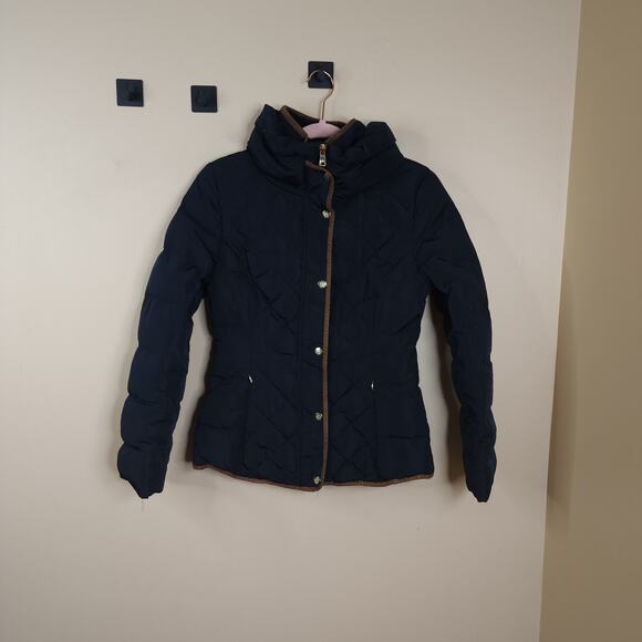 Jessica Simpson Puffer Winter Collar Jacket in Black Size XS - Picture 1 of 11
